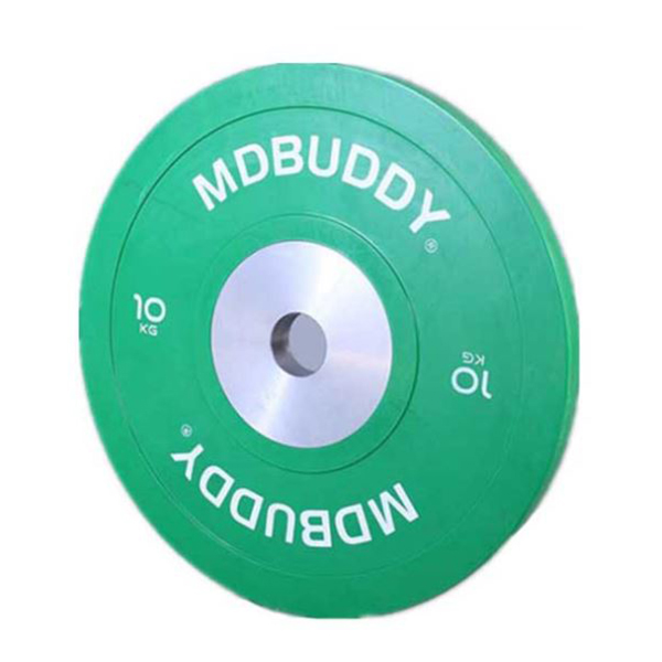 p1023 solid rubber bumper weight plates iwf 45cm (2.5 / 5 / 10 / 15 / 20 / 25 kg)