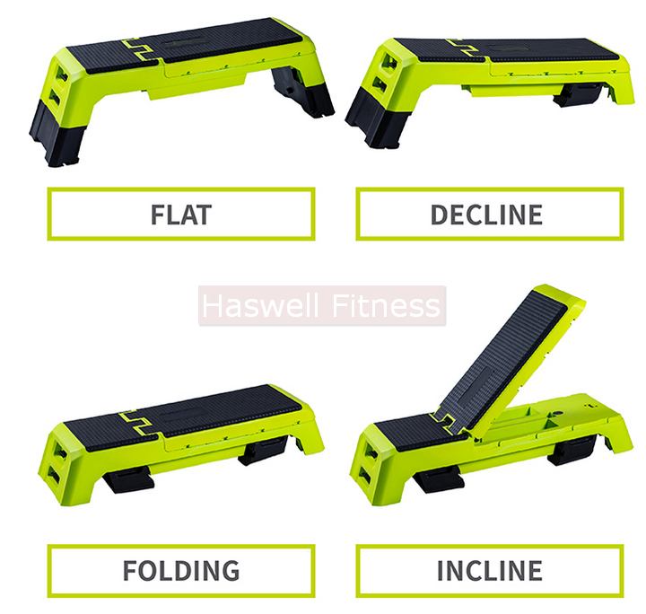 Haswell Fitness as 201 Foldable PP TPE Aerobic Stepper 2