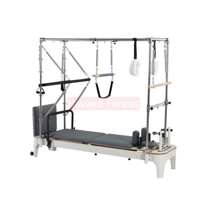 haswell-fitness-PLT-2204-Pilates-3-in-1-Bed-Reformer-Cadillac-and-Mat-System