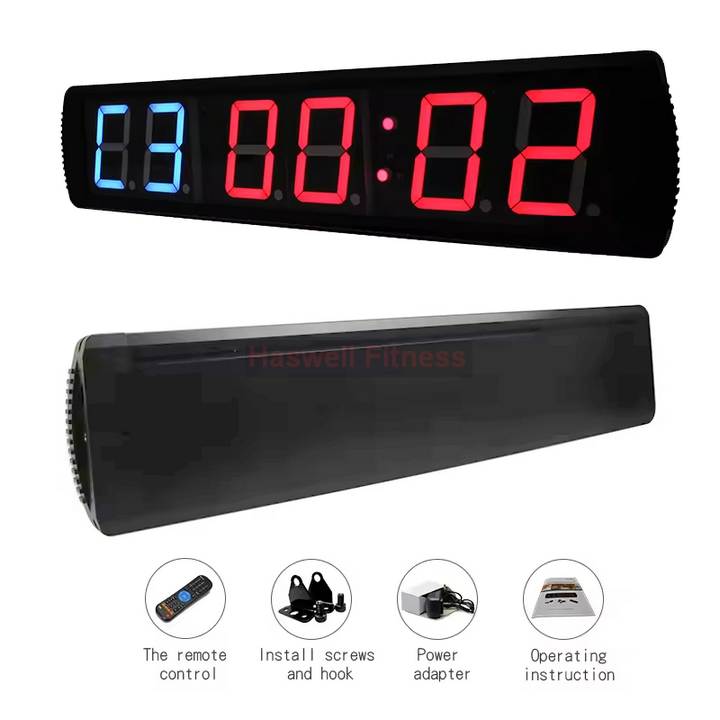 big size workout timer with remote