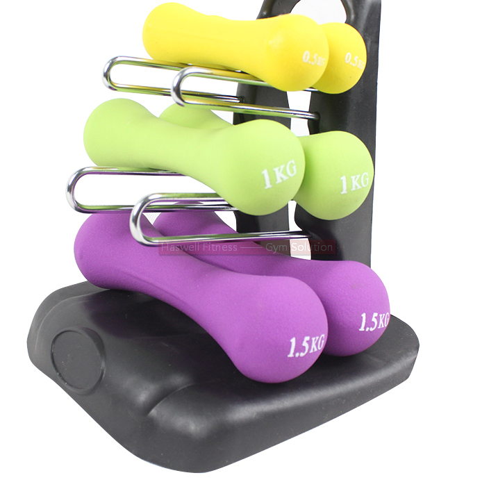 haswell fitness d1304m bone shape dumbbell mini 1