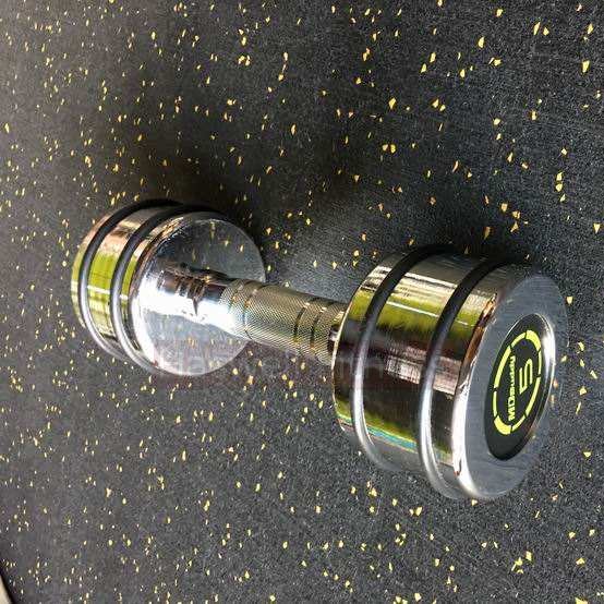 haswell fitness d1401 chromed dumbbell 2