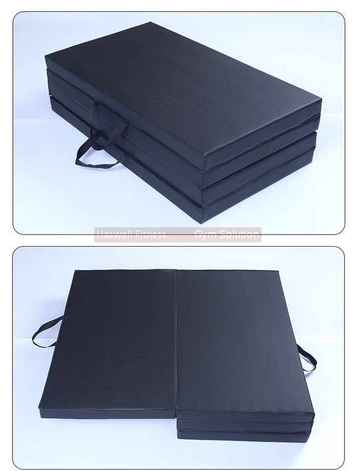 foldable pvc exercise mat - dimension customizable 