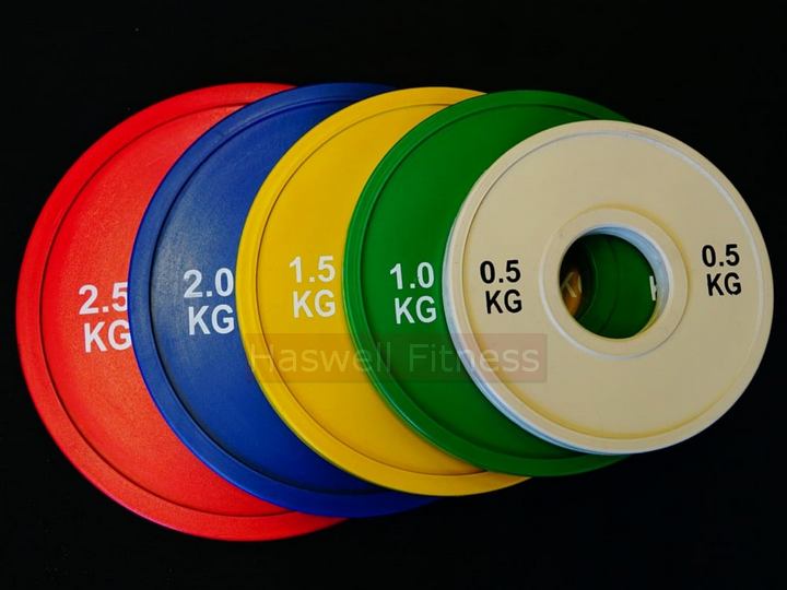 p2305 pu fractional weight plate ( (0.5 / 1 / 1.5 / 2 / 2.5 kg)