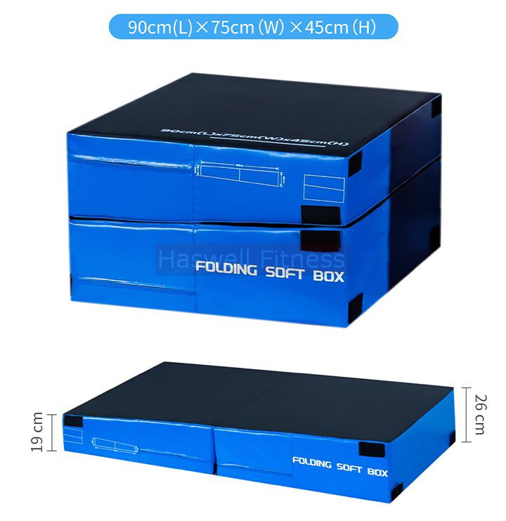  soft jumping box 3 layers wedge combination (30+45+60 cm)