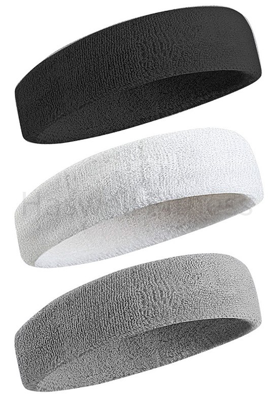 simple sweat wicking headband