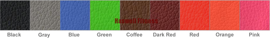 Профессиональное тренировочное оборудование для фитнеса Haswell leather-colors.png