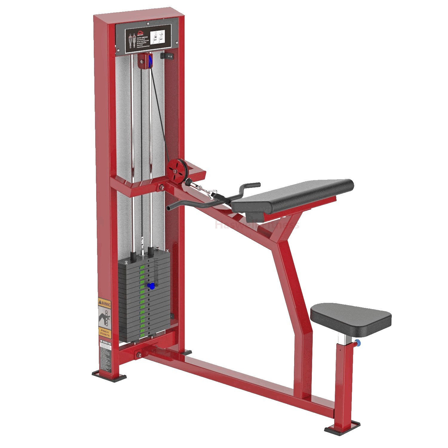 NH-112-3B Biceps CurlGym Machine from China Haswell