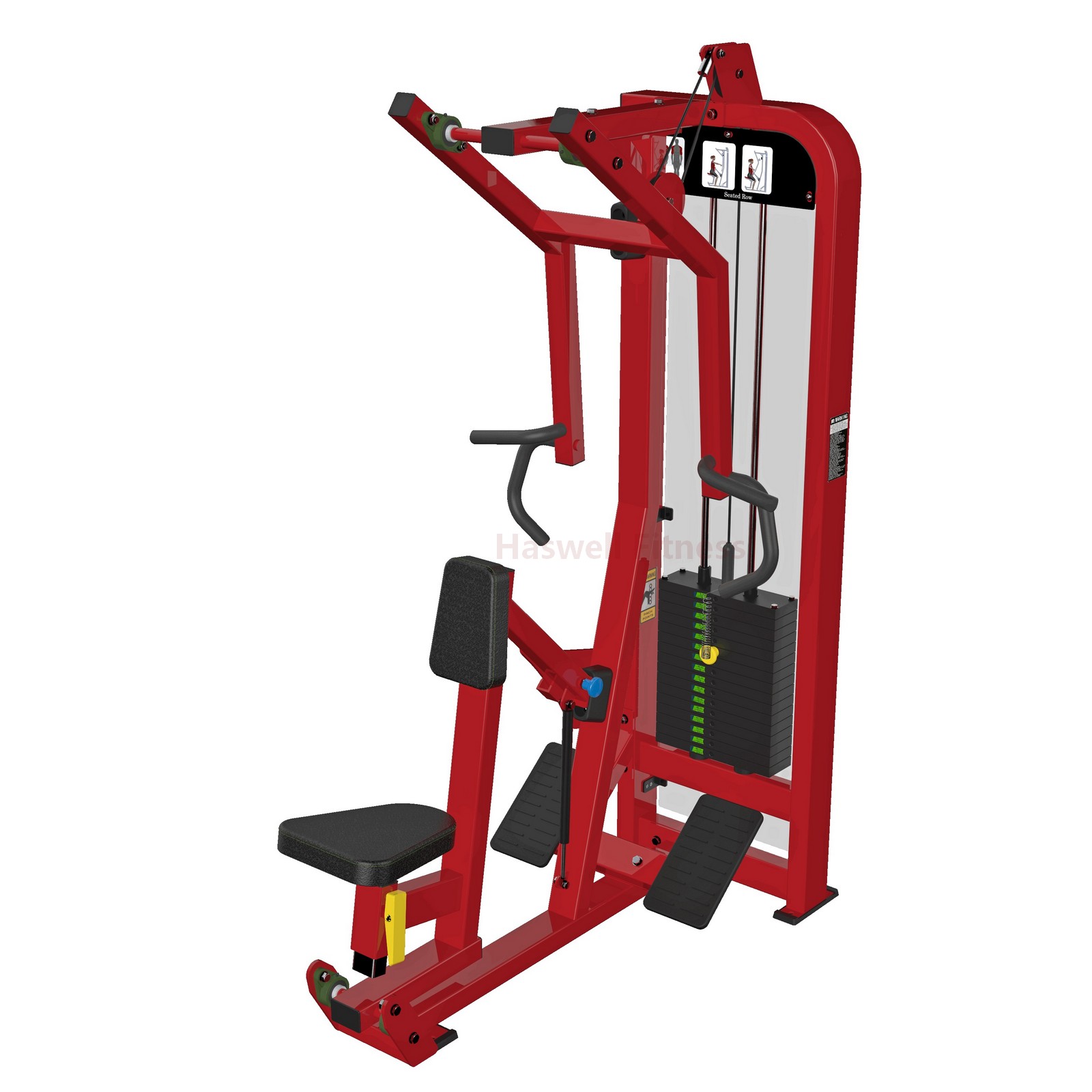 NH-114-2A Seated Row Gym Machine from China Haswell