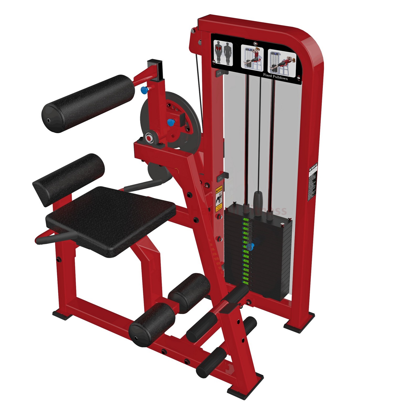 NH-121-2A Abdominal Crunch/Lower BackGym Machine from China Haswell