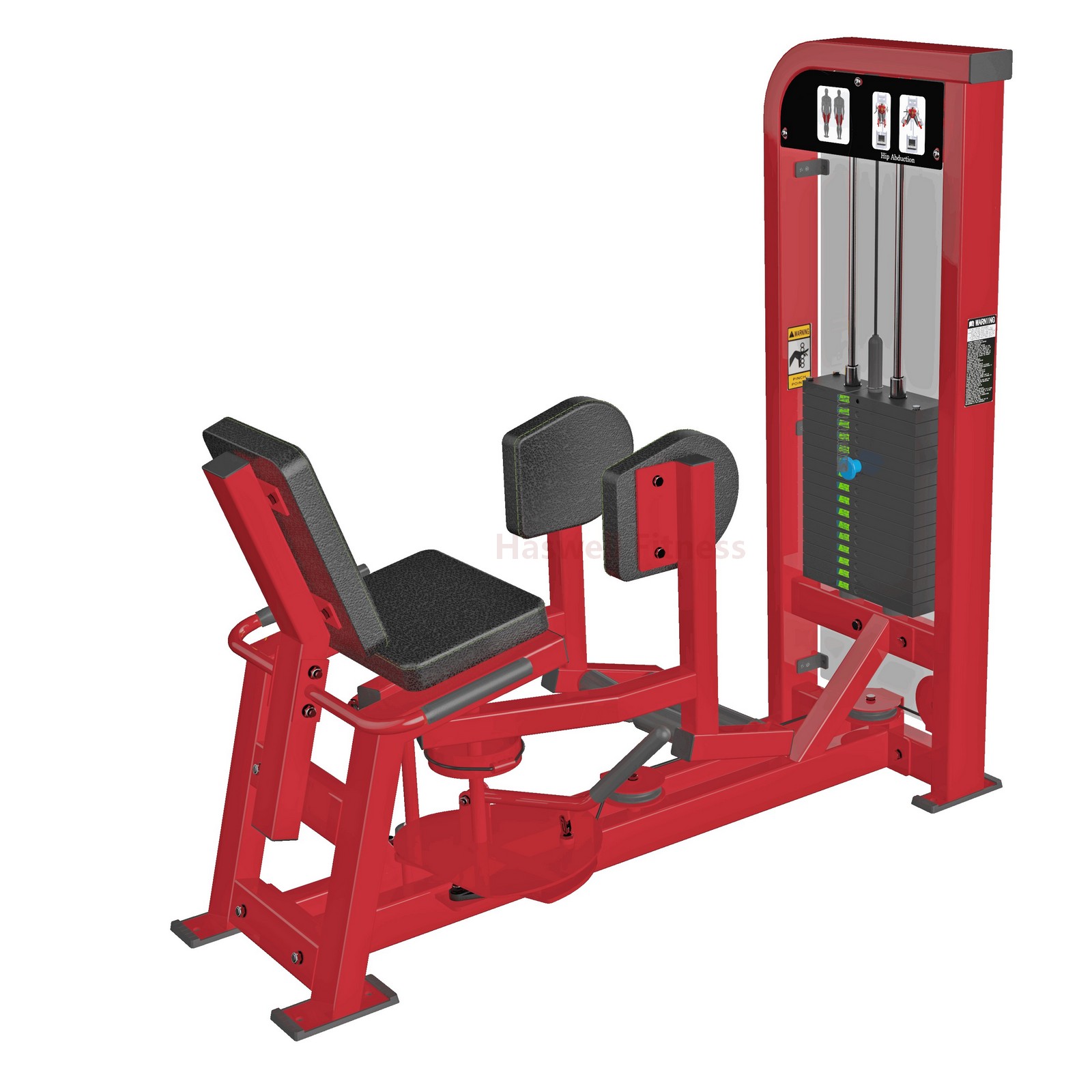 NH-132-2B Hip AbductionGym Machine from China Haswell