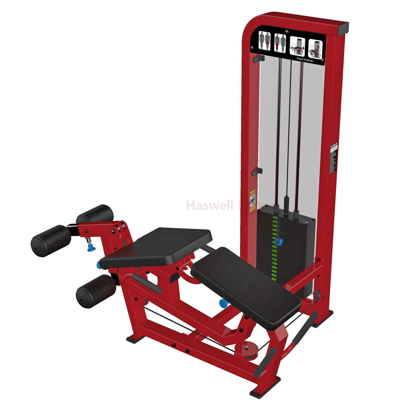 NH-132-4C Leg Extension Prone Curl comboGym Machine from China Haswell