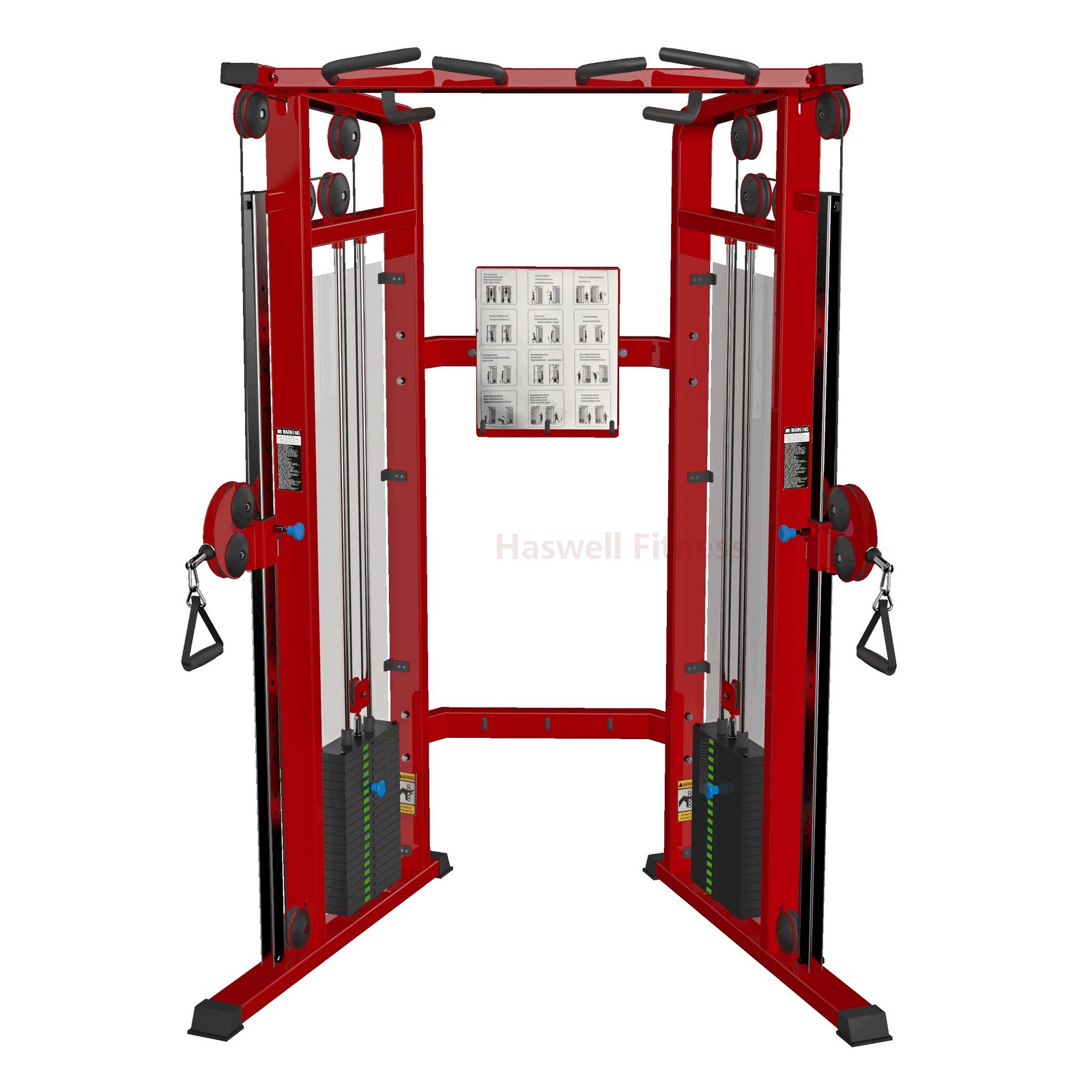 NH-141-1A Dual Pulley SystemGym Machine from China Haswell