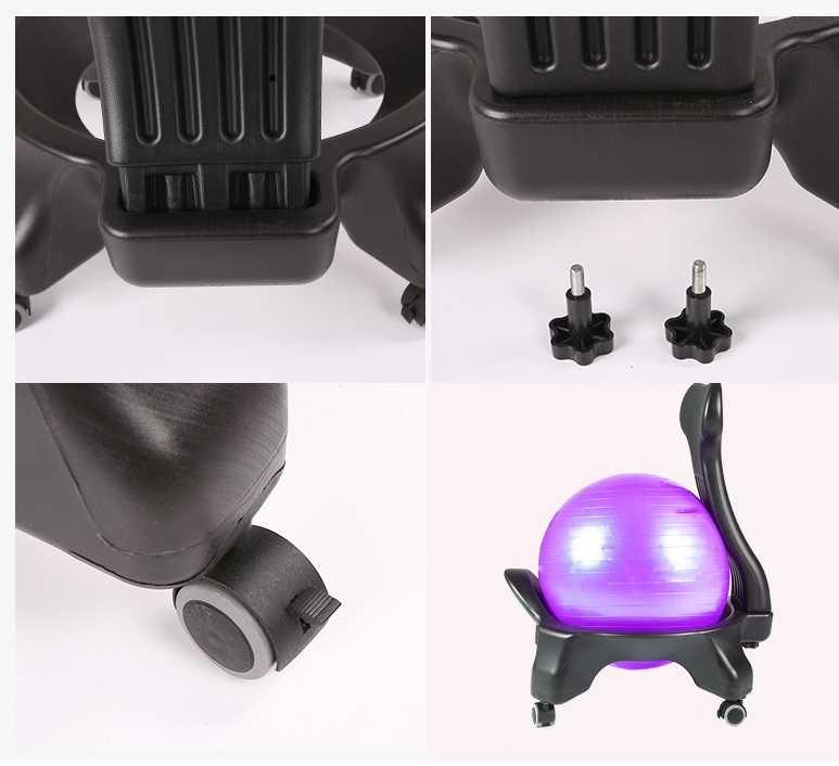 yb-9155 yoga ball chair 55 cm installation