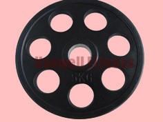 1654776746 p1701bxxxx rubber coated weight plate with 7 grip holes 5kg 01z