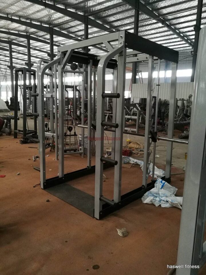 1655075983 pr301a 3 dimension freedom smith machine with 1 movable barbell olympic rack 13