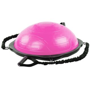 cheap workout bosu ball pink
