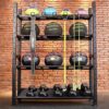 haswell fitness abr h200 200 cm height storage rack