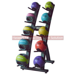 haswell fitness abr n10 fitness ball rack 10 pcs