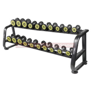 haswell fitness dac d2 dumbbell rack two layers for 10 pairs