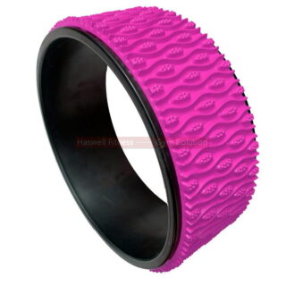 haswell fitness yw 1201 eva yoga wheel 6 pink