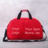haswell gym sports bag for sale red with logo